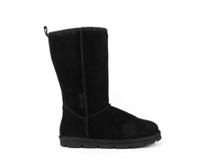 Load image into Gallery viewer, Superlamb Argali Ram Mens Sheepskin 11&quot; Boot Black
