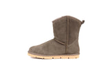 SUPERLAMB ARGALI BUCKLE WOMENS SHEEPSKIN BOOT TAUPE