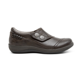 AETREX KARINA WOMEN'S MONK STRAP CASUAL SHOE IRON