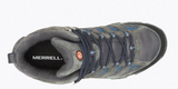 MERRELL MEN'S MOAB 3 MID TOP HIKING BOOT GRANITE