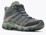 MERRELL MEN'S MOAB 3 MID TOP HIKING BOOT GRANITE