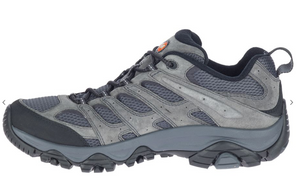 Merrell Mens Moab 3 Low Top Hiking Sneaker Granite