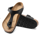 Birkenstock Women's Gizeh Sandal Black Birko-Flor