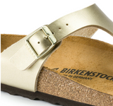 Birkenstock Women's Gizeh Sandal Gold Birko-Flor