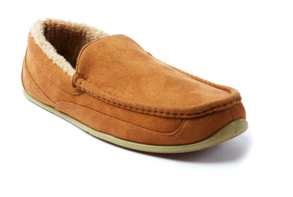 Deerstags SPUNMCSDCHE Mens Spun Chestnut Slipper