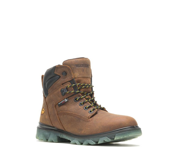 WOLVERINE MNS I-90 EPX SOFT TOE WORK BOOT BROWN