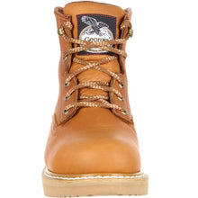 Load image into Gallery viewer, Georgia Mens Wedge Work Boot Soft Toe Barracuda Gold

