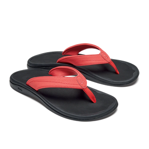 Ohana Womens Black Leather