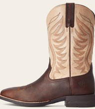 Load image into Gallery viewer, Ariat Mens Amos Western Boot Barley Brown Trucker Tan
