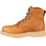 Georgia #G6342 Men's 6" Steel Toe Work Boot Barracuda Gold