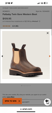 Load image into Gallery viewer, Ariat Womens Fatbaby Twin Gore Pull On Western Boot
