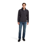 ARIAT MNS LOGO 2.0 SOFTSHELL JACKET PHANTOM BLK