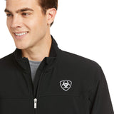 ARIAT MEN"S TEAM  SOFTSHELL JACKET BLACK