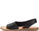 BORN INLET Women's CASUAL LEATHER SANDAL BLACK