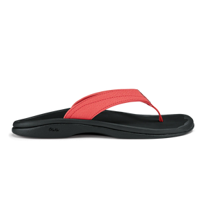 Ohana Womens Black Leather