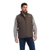 ARIAT CRIUS MENS INSULATED VEST ESPRESSO HEATHER