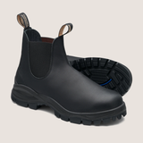 BLUNDSTONE WOMEN'S CHELSEA BOOT WITH LUG SOLE BLACK