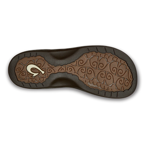Ohana Womens Black Leather