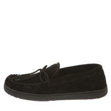 Load image into Gallery viewer, Bearpaw Mens Moc Ii Suede Slipper Black
