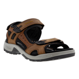 ECCO MEN'S YUCATAN SANDAL ESPRESSO/COCOA